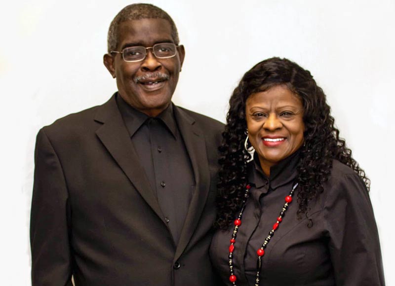 Apostle Deborah Chiles and the late Pastor Johnny Chiles